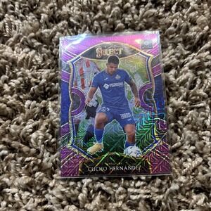 2020-21 Panini‎ Chronicles - Cucho Hernandez #20 - Getafe - Select Purple Prizm
